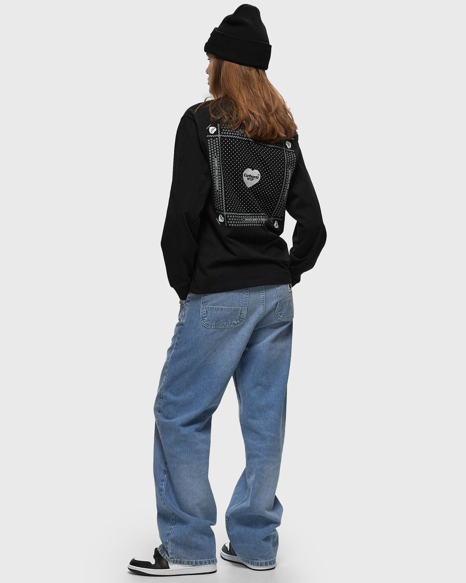 WMNS L/S Heart Bandana Tee