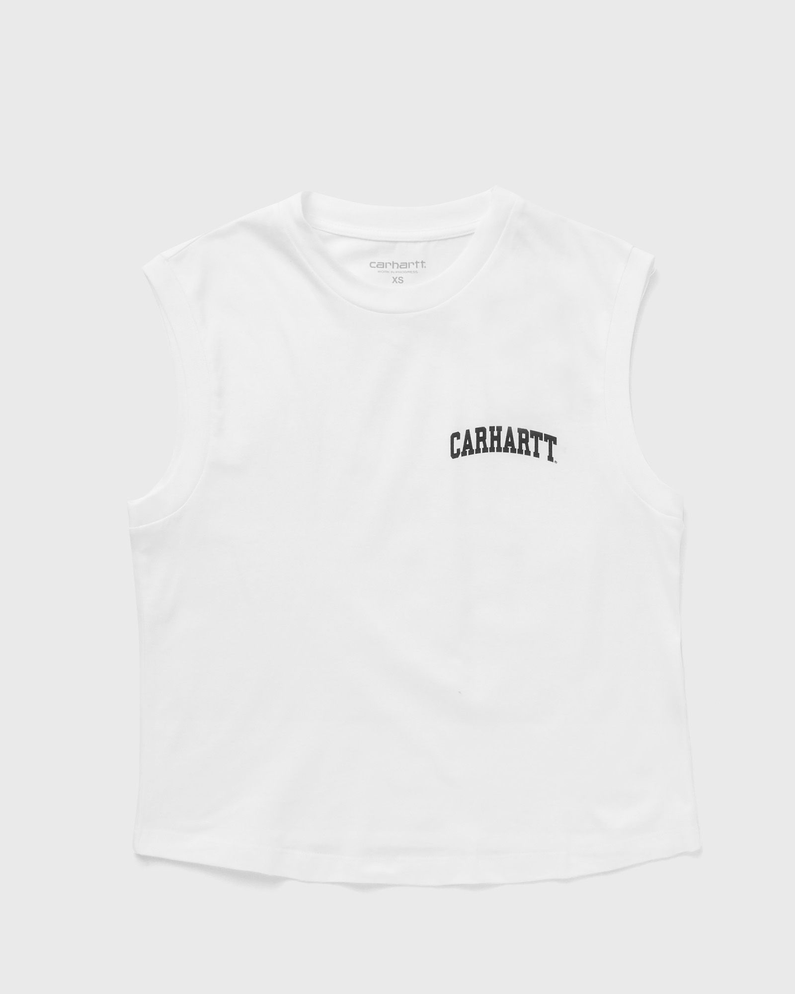 Carhartt WIP - wmns university script a-shirt women tops & tanks white in größe:xs