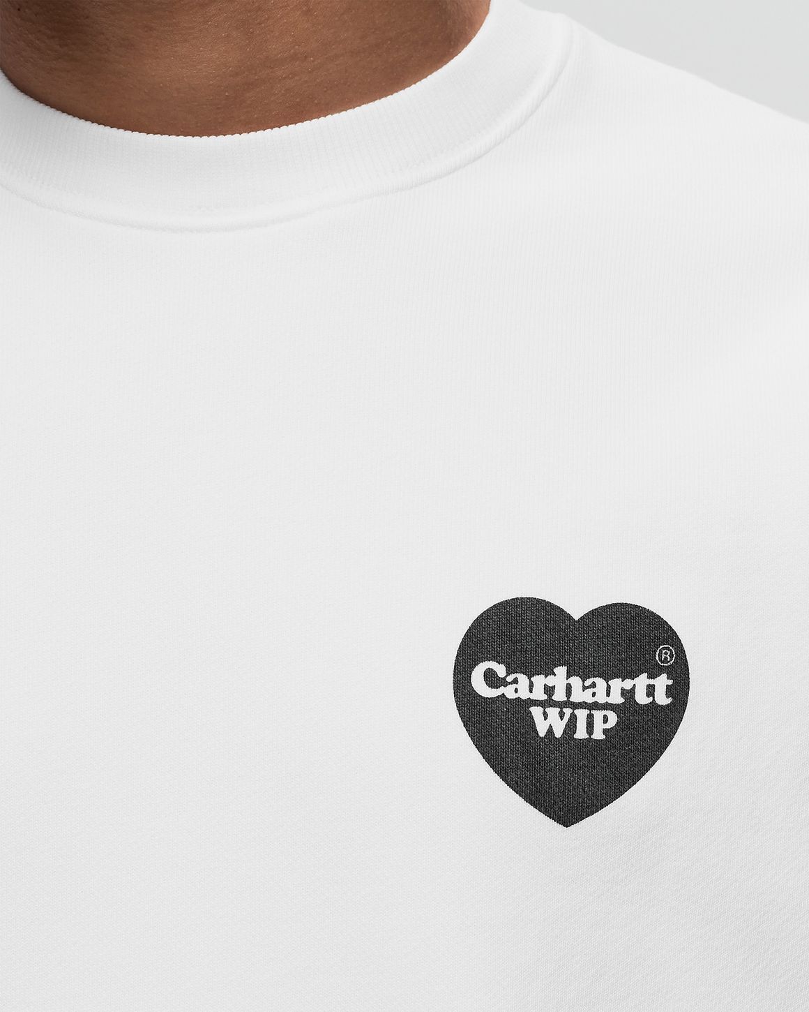 CARHARTT WIP｜SWEATSHIRTS (Heart Bandana Sweat (I033246 Carhartt WIP Heart Bandana Sweat White | BSTN Store