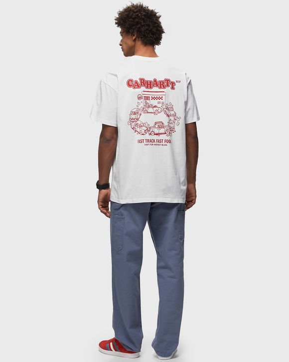 【Carhartt】S/S FAST FOOD T-SHIRT ユニセックス R5419 Carhartt WIP – S/S Fast Food T-shirt White/Red – Tenue de Nîmes
