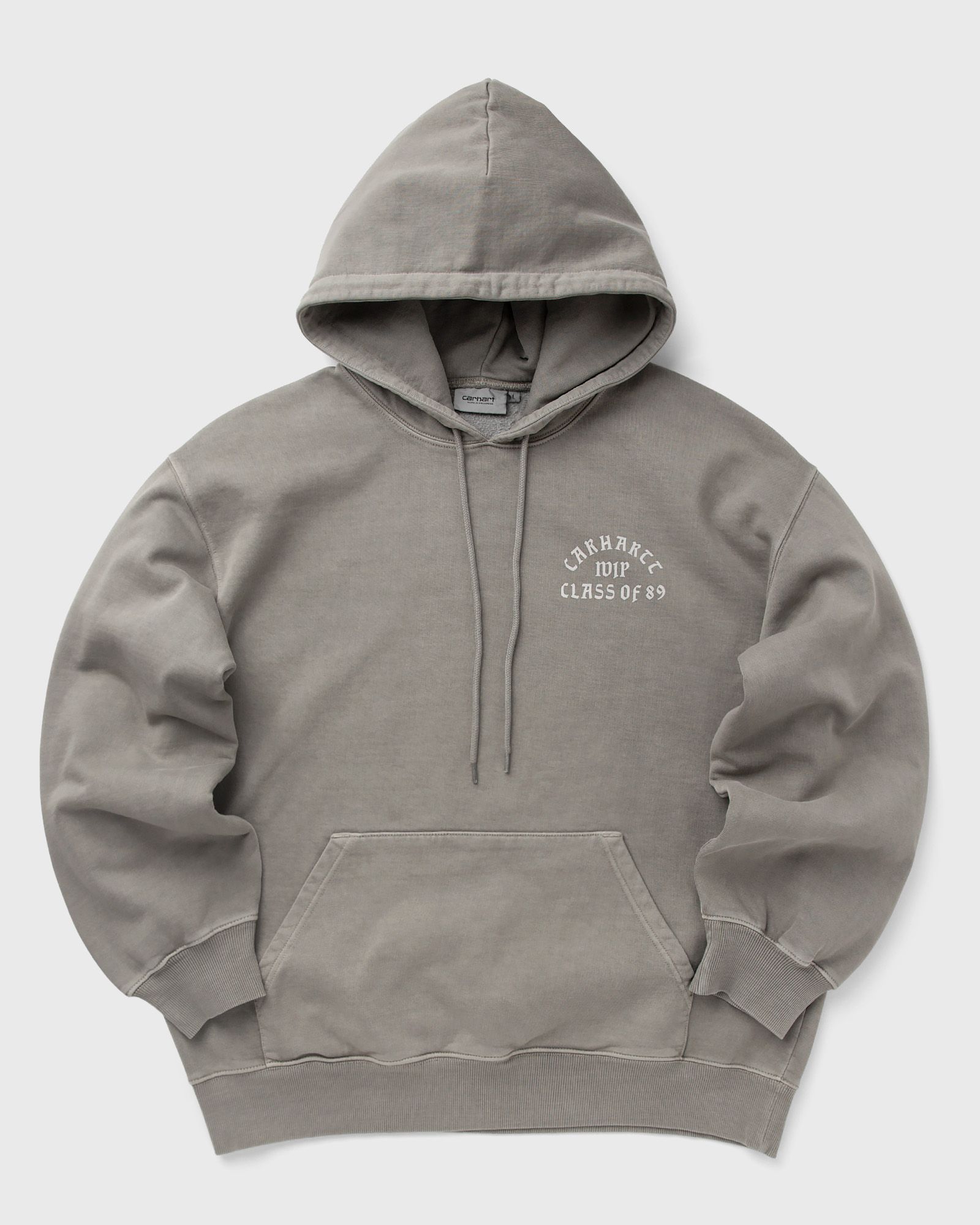 Carhartt WIP - hooded class of 89 sweat men hoodies grey in größe:xl