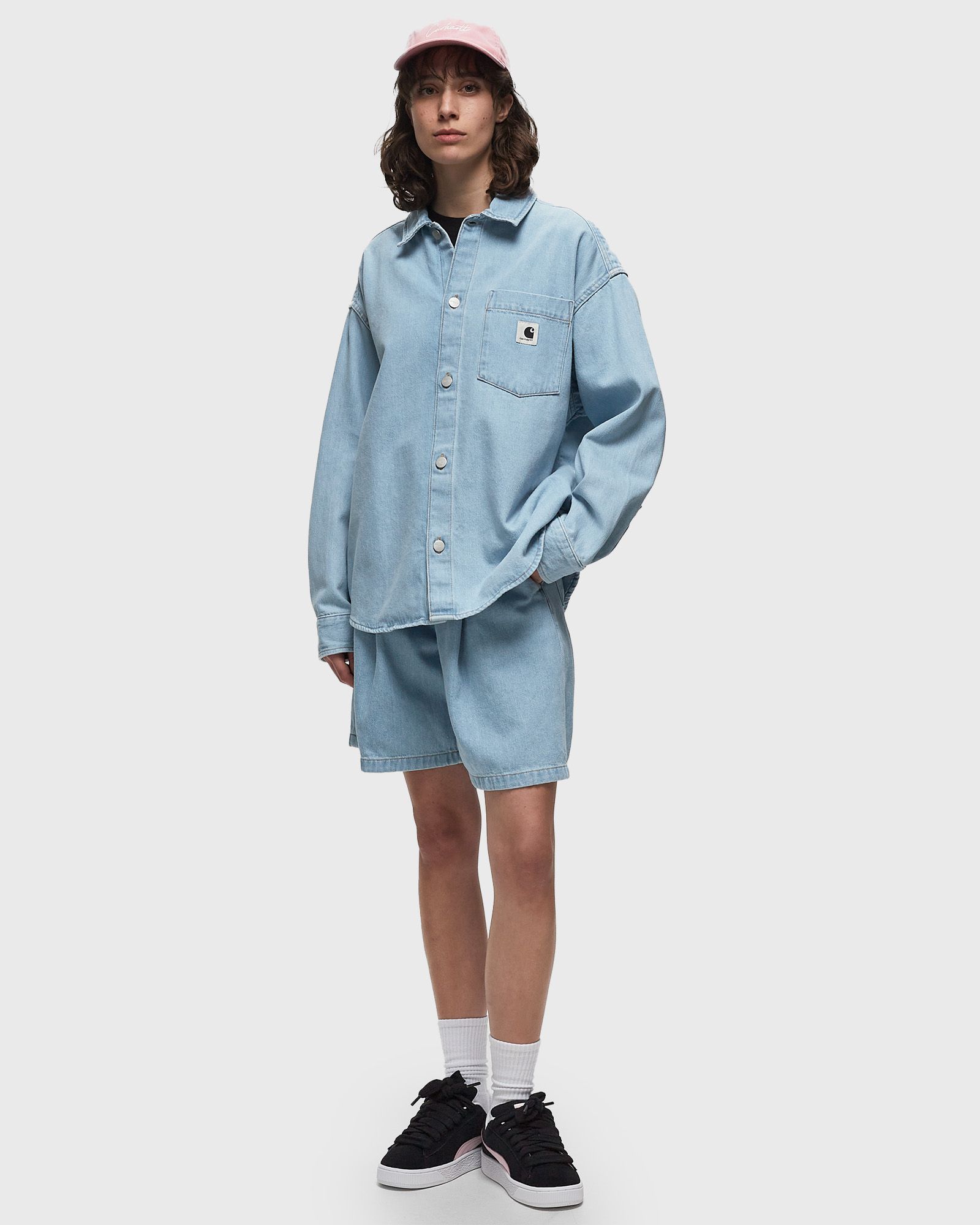 Carhartt セットアップ シャツ ショーツ XL 水色 Carhartt WIP WMNS Alta Shirt Jac Blue | BSTN Store