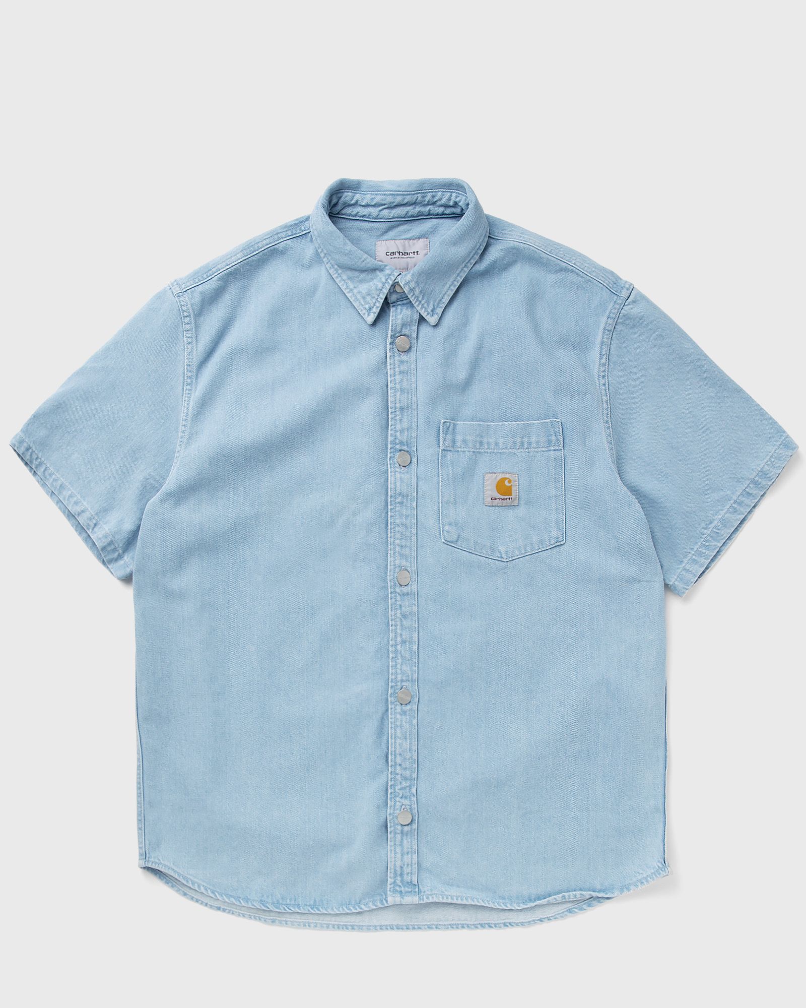 Carhartt WIP - s/s ody shirt men shortsleeves blue in größe:m