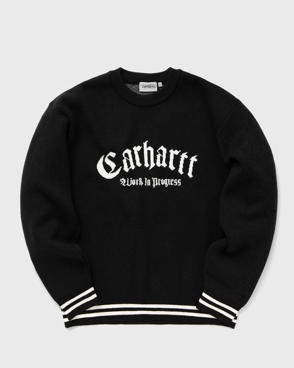 Carhartt Signature – Sweat-shirt à capuche pour homme, avec logo Carhartt -  noir - Large : : Mode