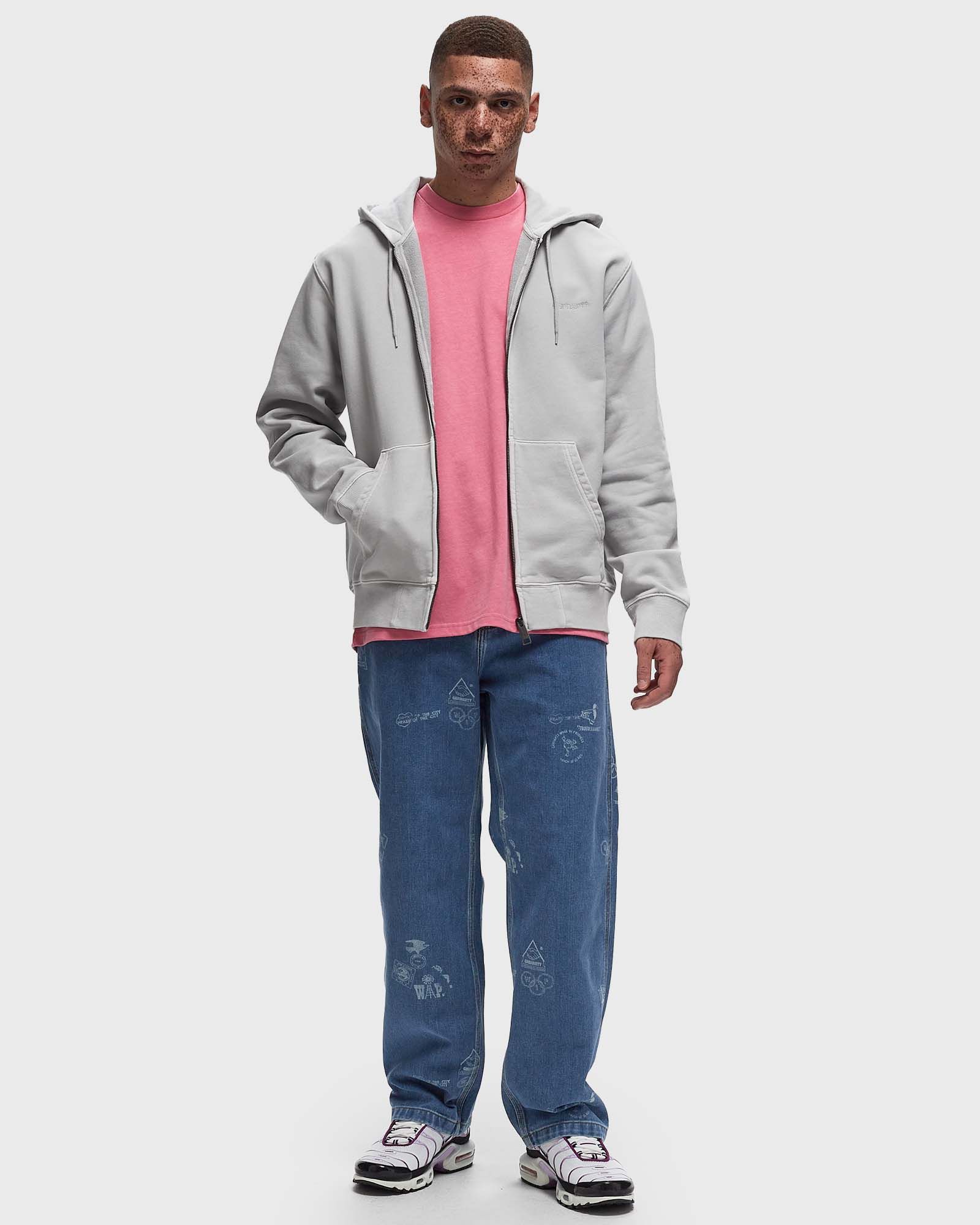 Hooded Duster Script Jacket