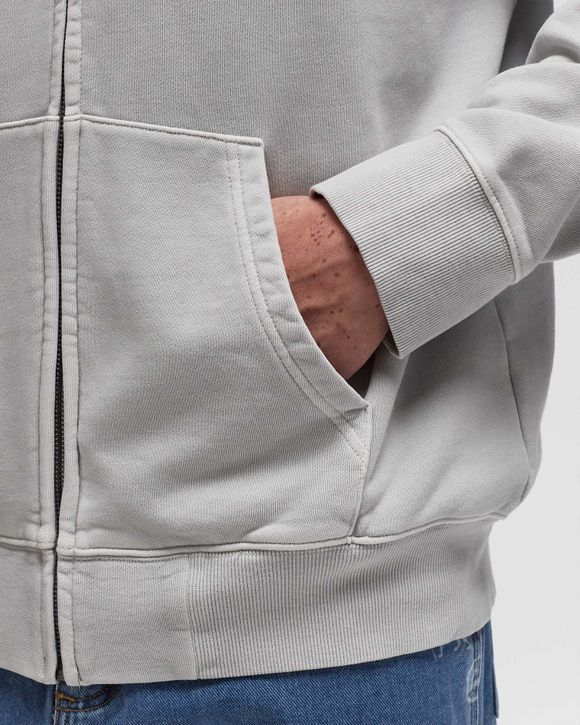 Hooded Duster Script Jacket