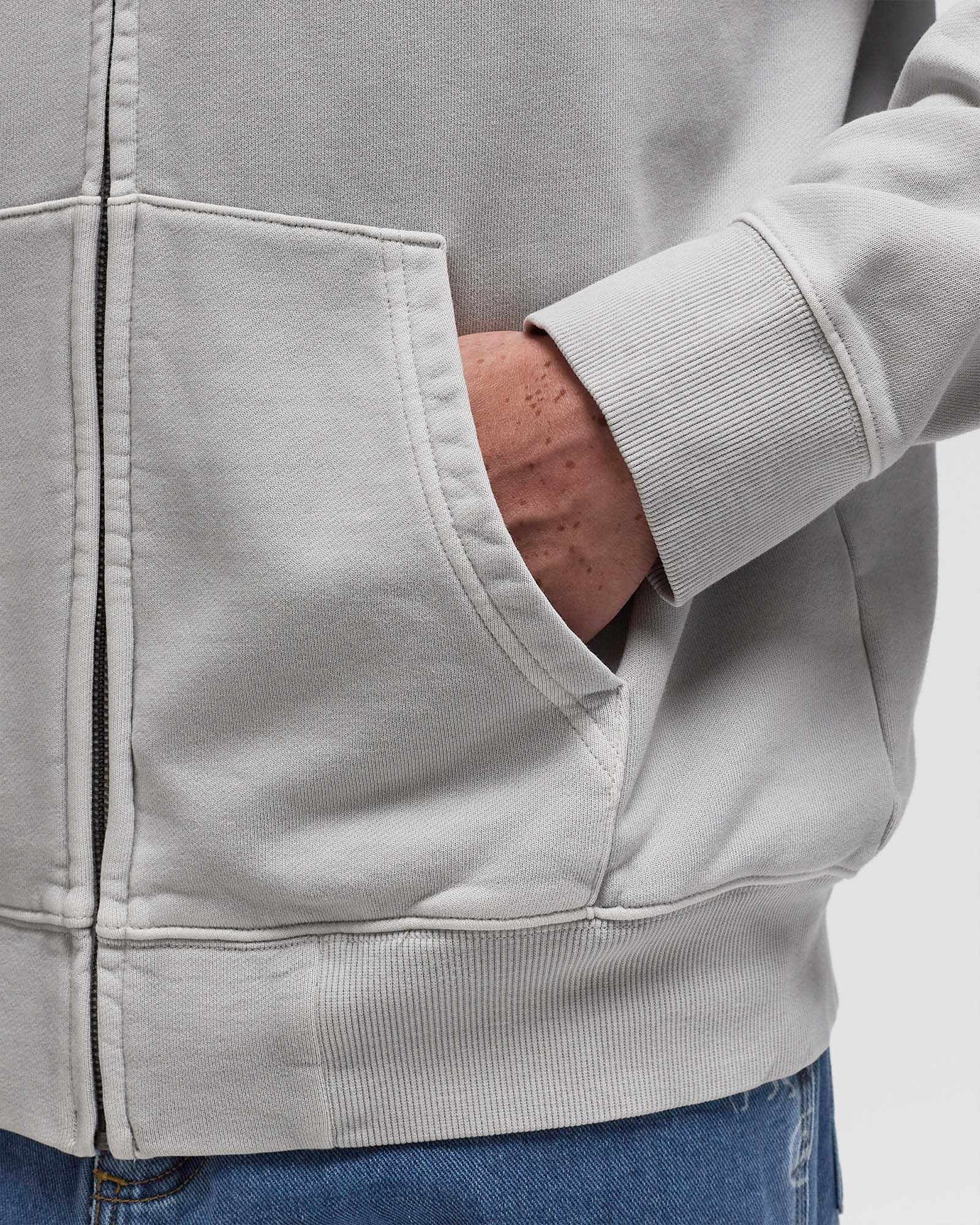 Hooded Duster Script Jacket