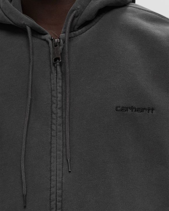 Carhartt WIP Hooded Duster Script Jacket Black | BSTN Store