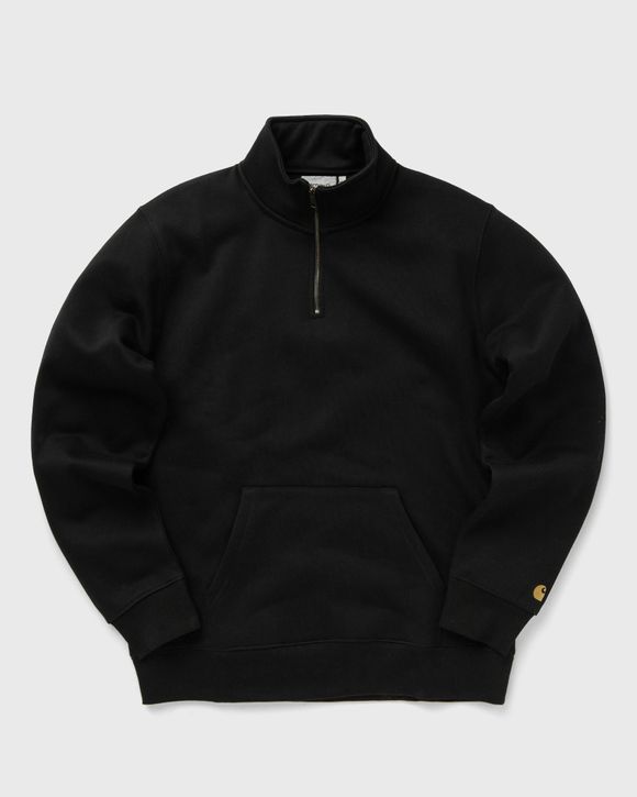 Carhartt WIP Chase Neck Zip Sweat Black BSTN Store