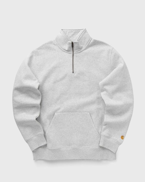 Carhartt WIP Chase Neck Zip Sweat Grey | BSTN Store