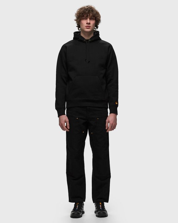 Carhartt wip hooded chase sweat online black