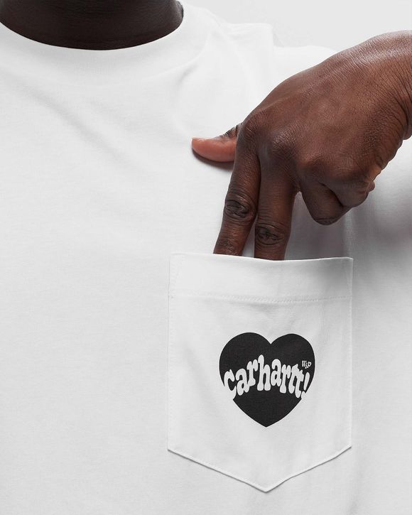 【CARHARTT】S/S AMOUR POCKET T-SHIRT ★送料・関税込★ Carhartt WIP S/S Amour Pocket Tee White | BSTN Store