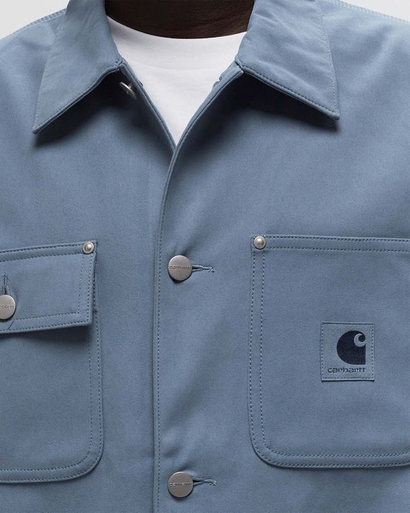 Carhartt WIP Suede Michigan Coat Blue | BSTN Store Carhartt WIP Suede Michigan Coat Blue | BSTN Store