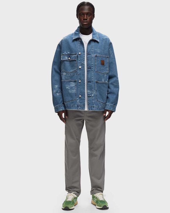 Carhartt WIP Stamp Jacket Blue | BSTN Store