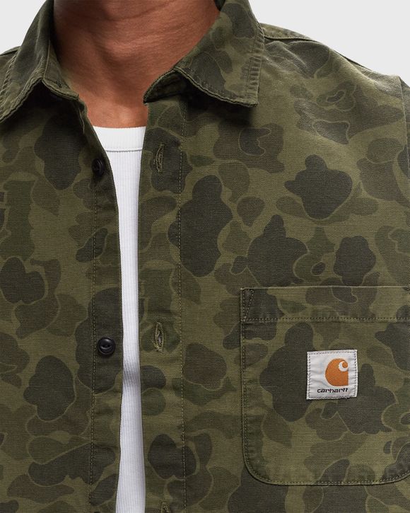 Carhartt WIP L/S Duck Shirt Green | BSTN Store