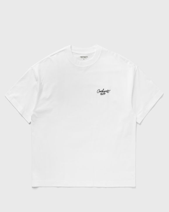 【carhartt】\"S/S Heart II Hartt\"ハートパッチ 半袖Tシャツ/3色 Carhartt WIP S/S Heart II Hartt Tee White | BSTN Store