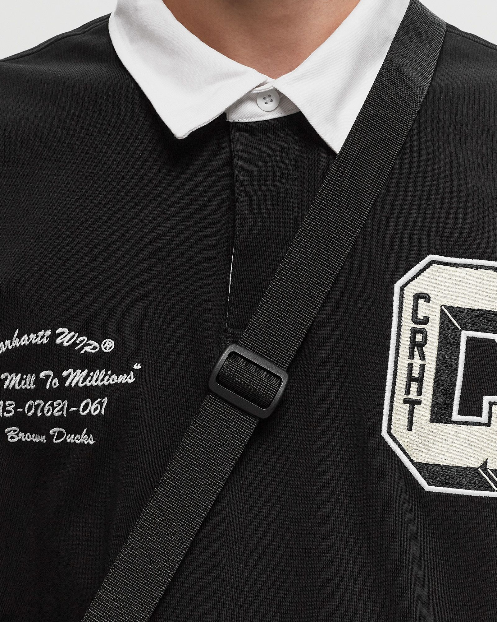 L/S Brown Ducks Rugby Shirt