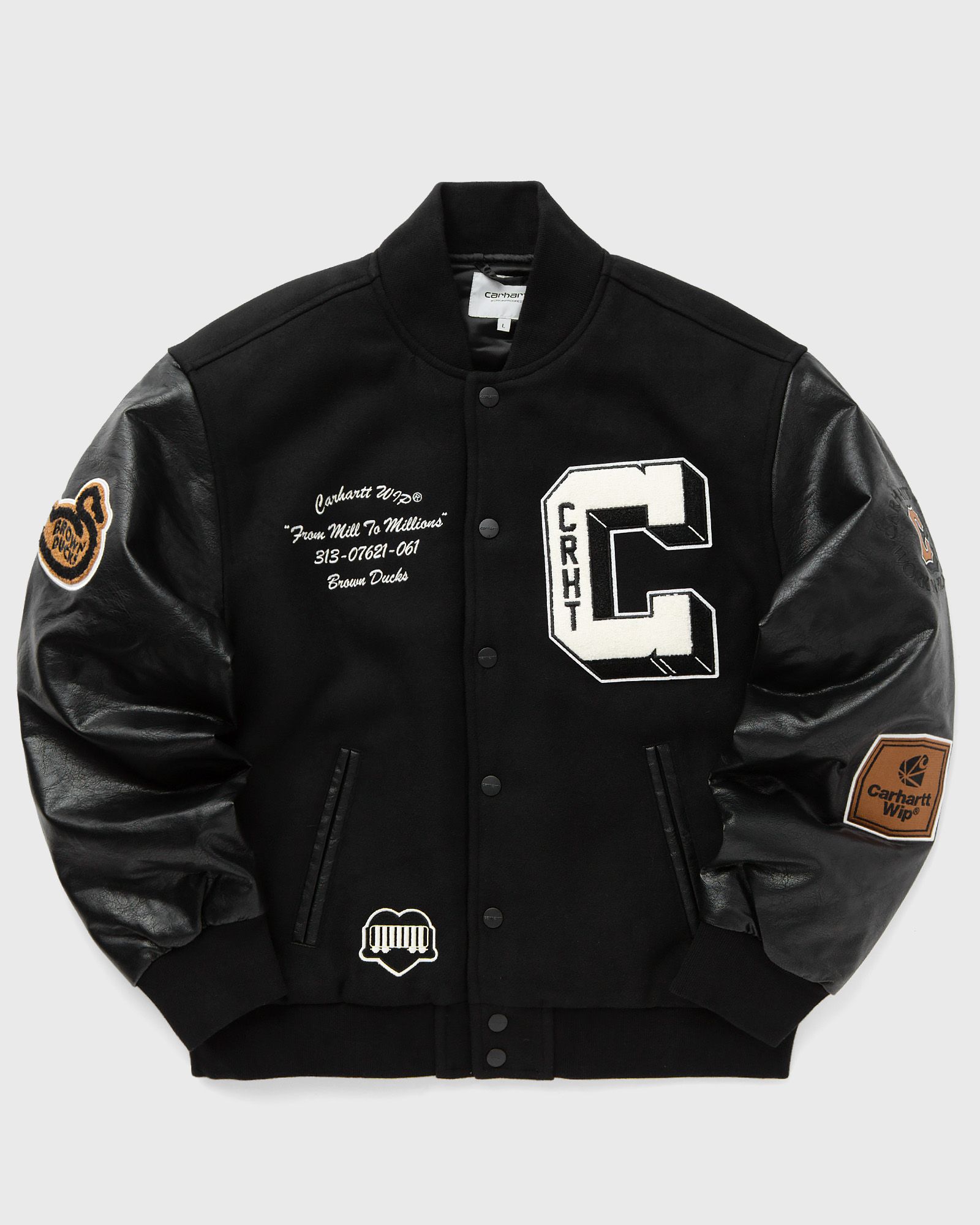 Carhartt WIP Brown Ducks Bomber Black | BSTN Store