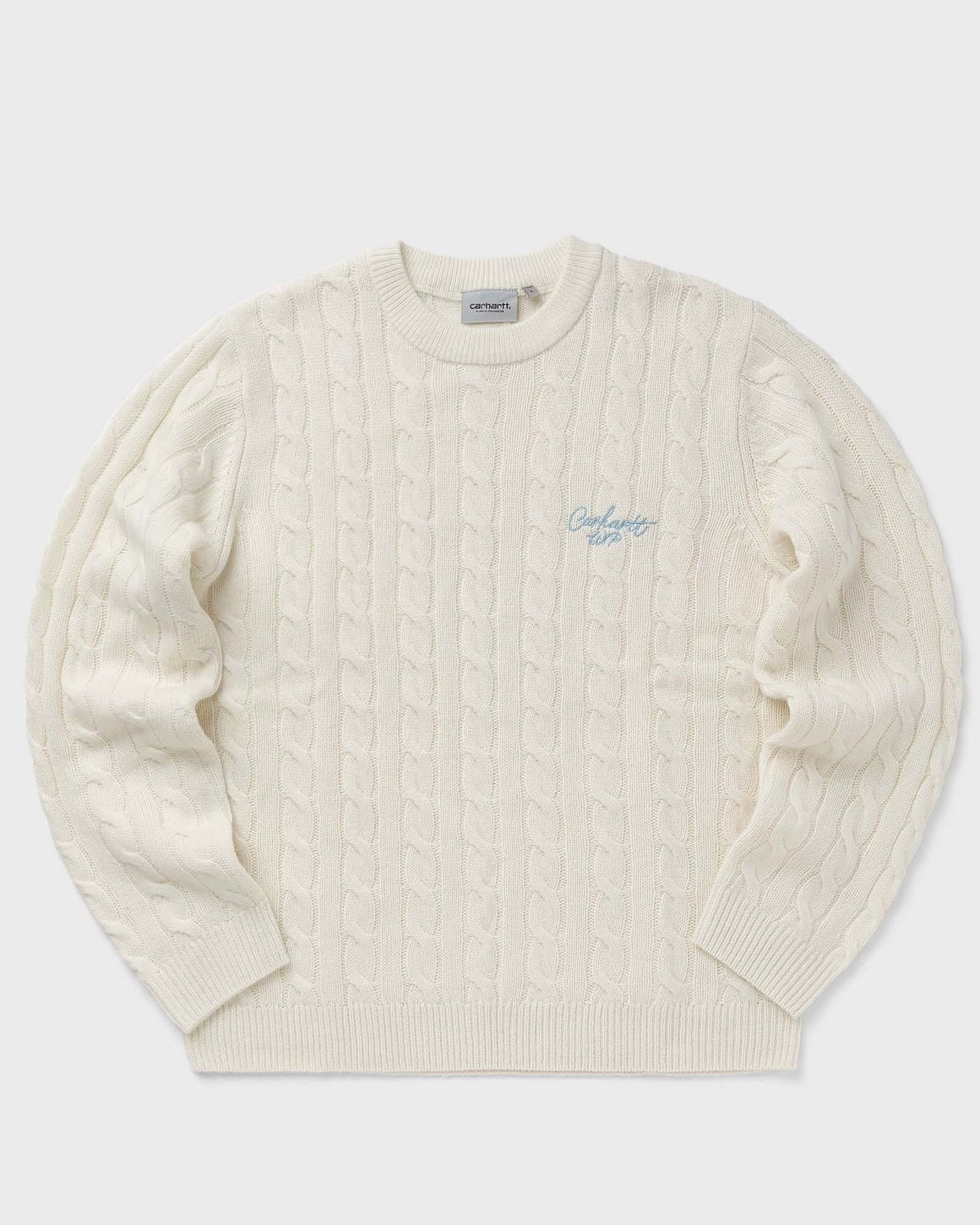 Carhartt WIP Signature Sweater White BSTN Store