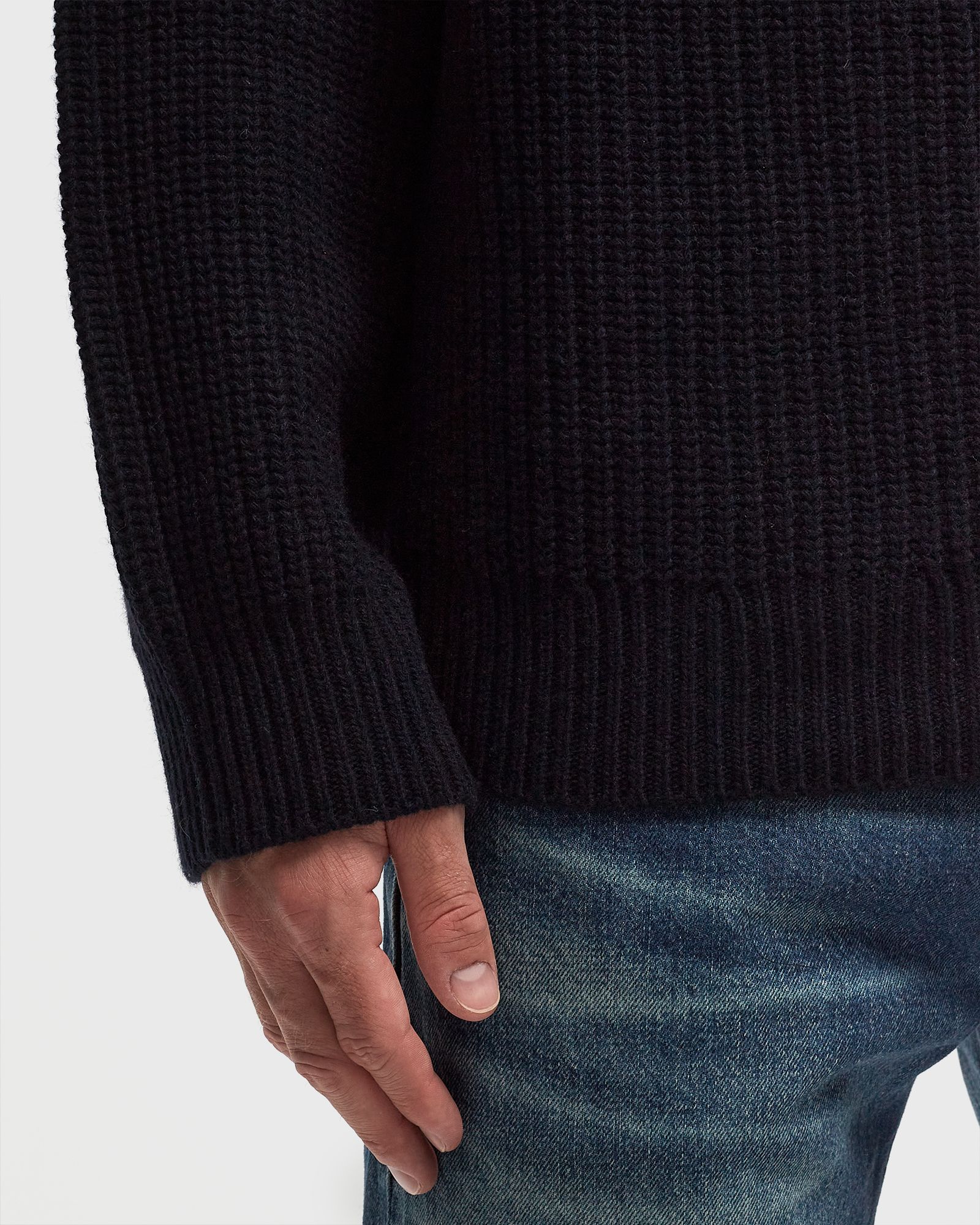 Marlon Half Zip Sweater