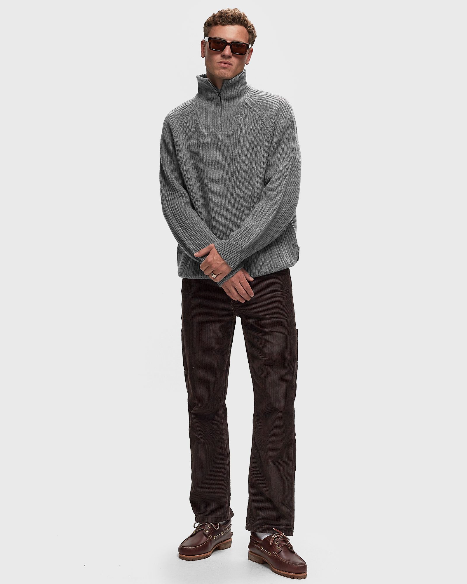 Marlon Half Zip Sweater