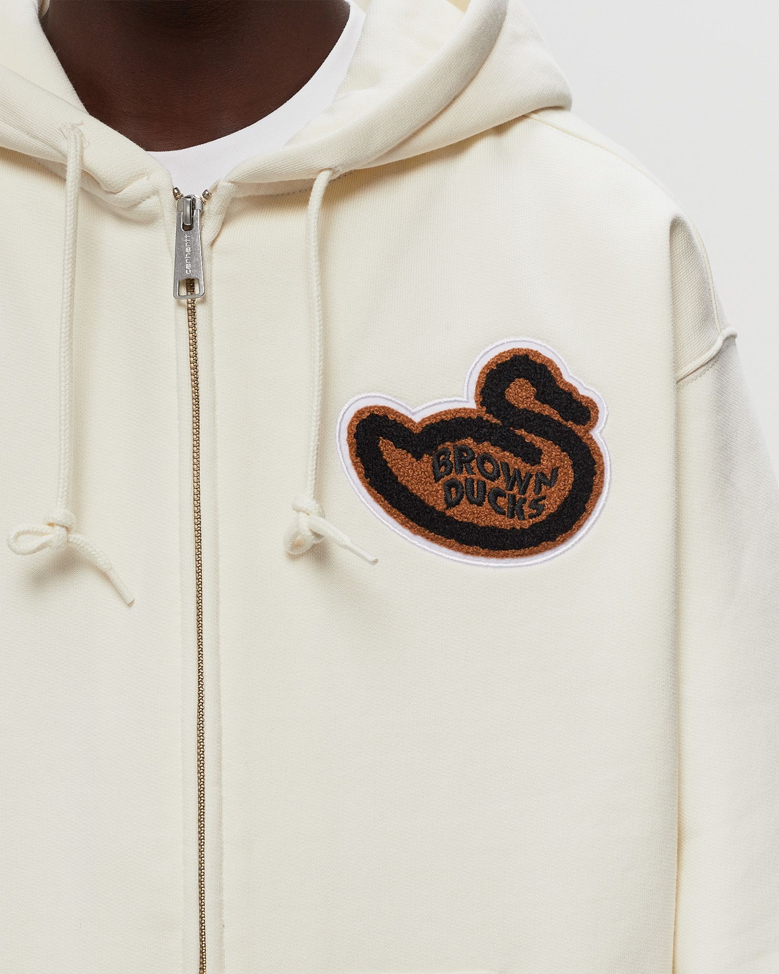 Hooded Brown Ducks Jacket