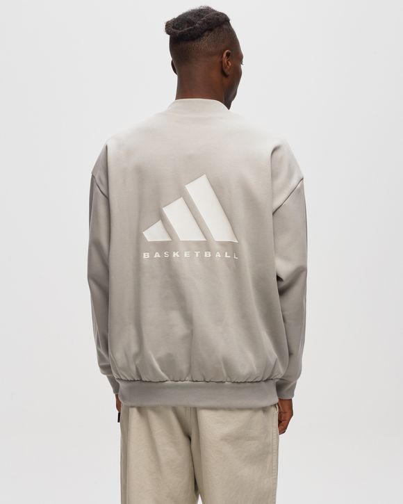 Adidas basketball cheap crew sweatshirt