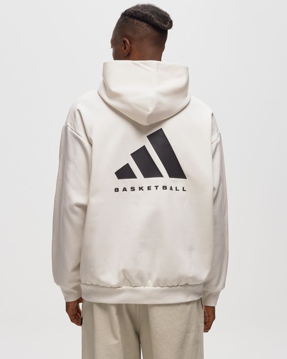 Adidas BASKETBALL HOODIE White BSTN Store