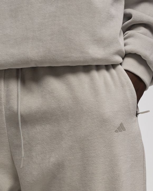 Adidas BASKETBALL VELOUR PANTS Grey METGRY