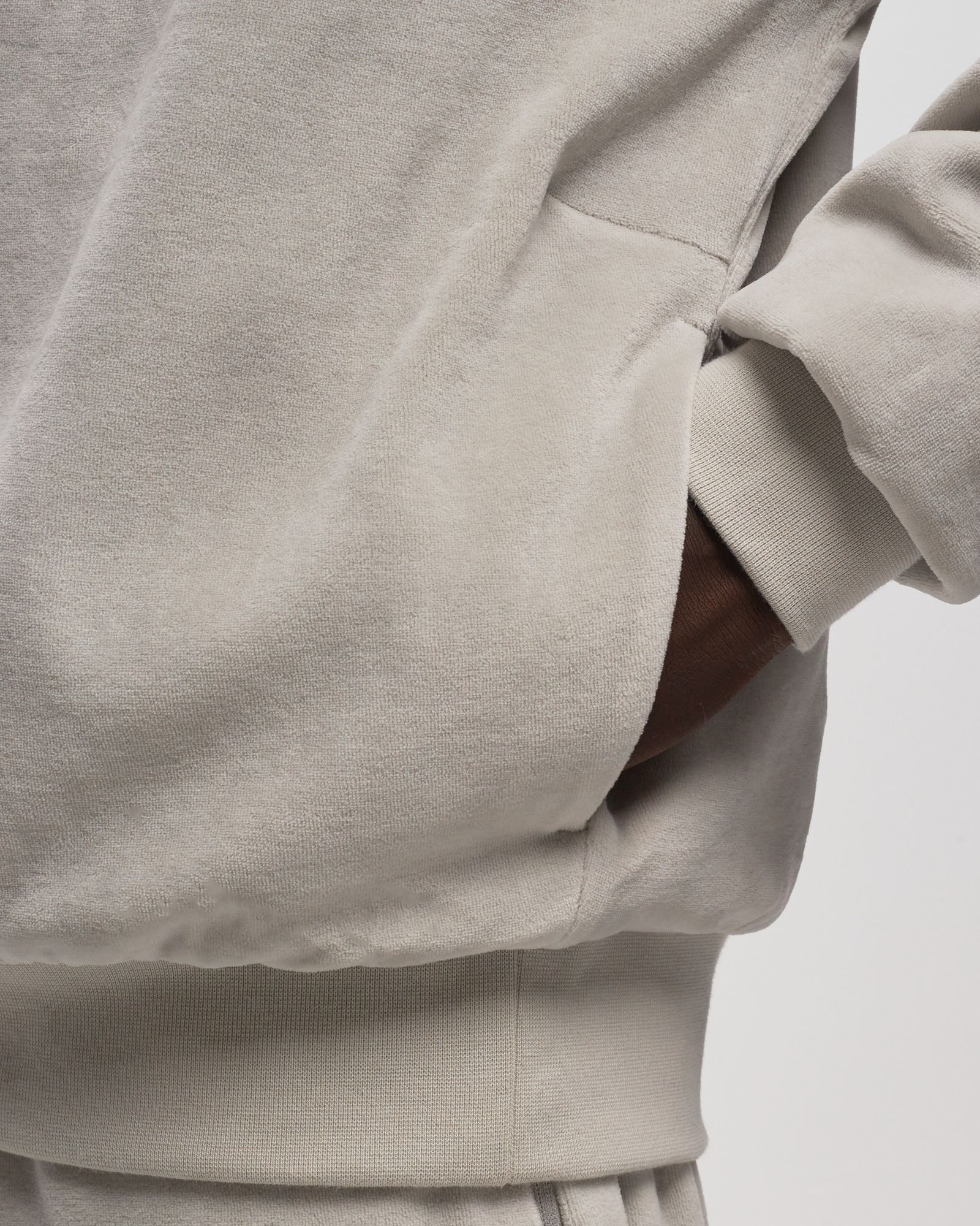 Basketball Velours Hoodie