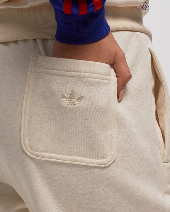 Adidas originals california cuffed track pants beige sale