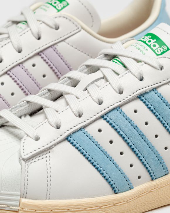 Adidas SUPERSTAR 82 White - CRYWHT/CLBLUE/GREEN
