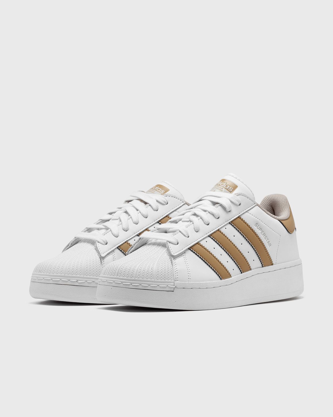 Adidas superstar ii white gold best sale