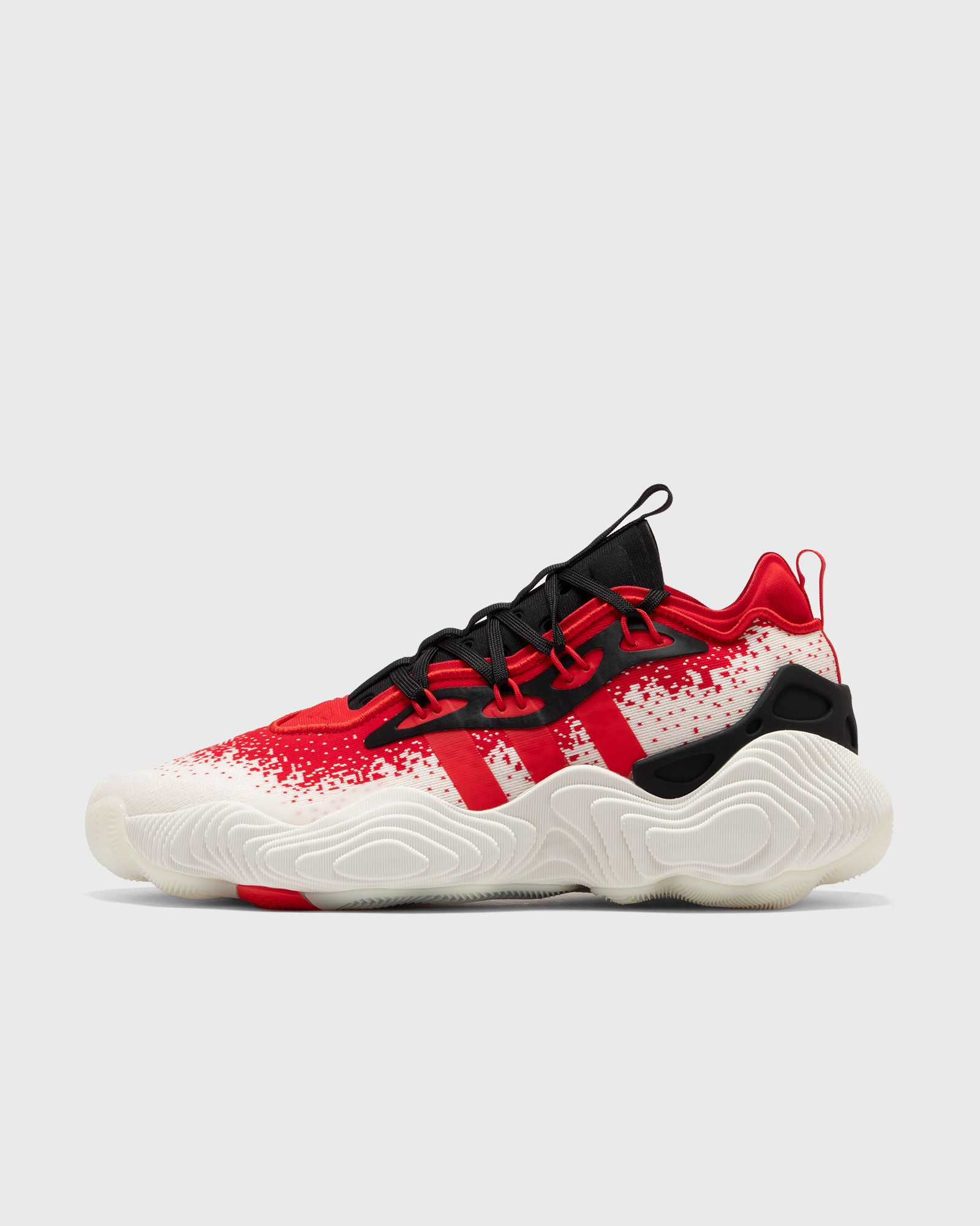 Adidas - trae young 3 men basketball|high-& midtop red|white in größe:46