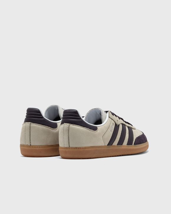 adidas gazelle silver green womens adidas Samba OG Shoes - Men's - Alumina / Medium Dark Khaki / Gum main image 0