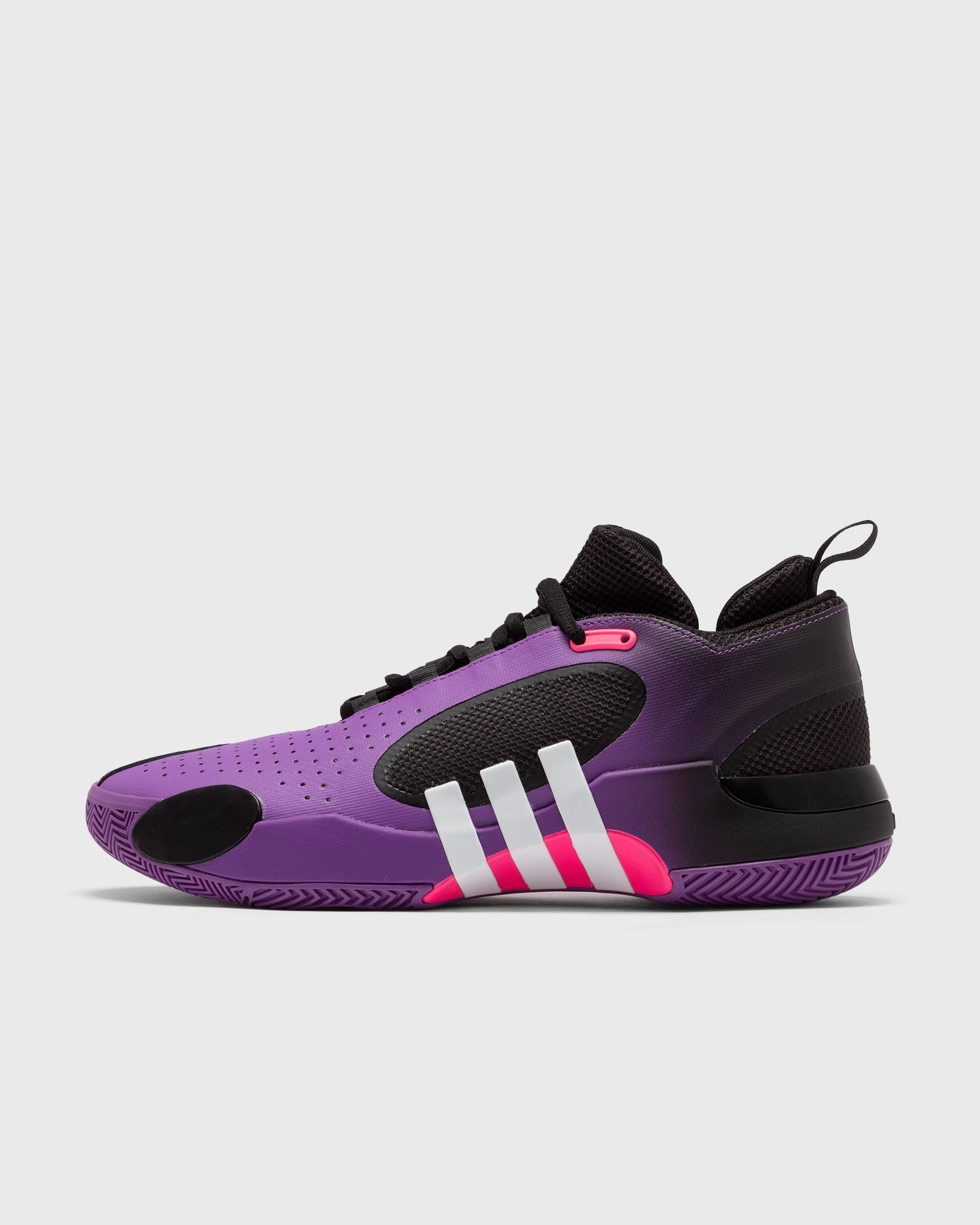 Adidas - d.o.n. issue 5 men basketball|high-& midtop black|purple in größe:43 1/3