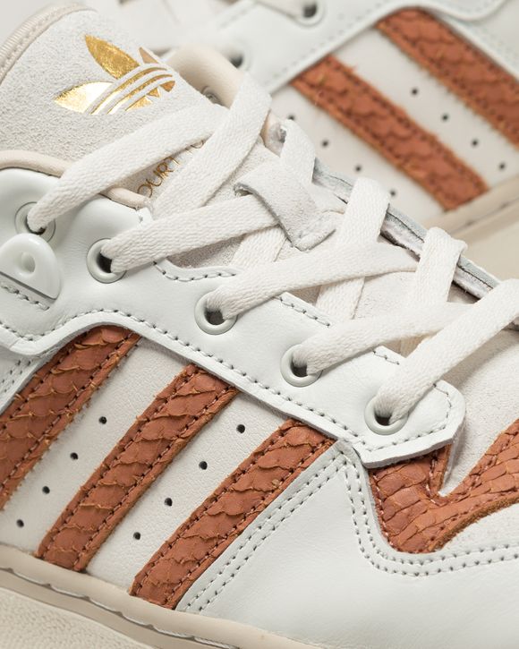 Adidas RIVALRY LOW 86 Brown/White - CWHITE/CLASTR/CWHITE