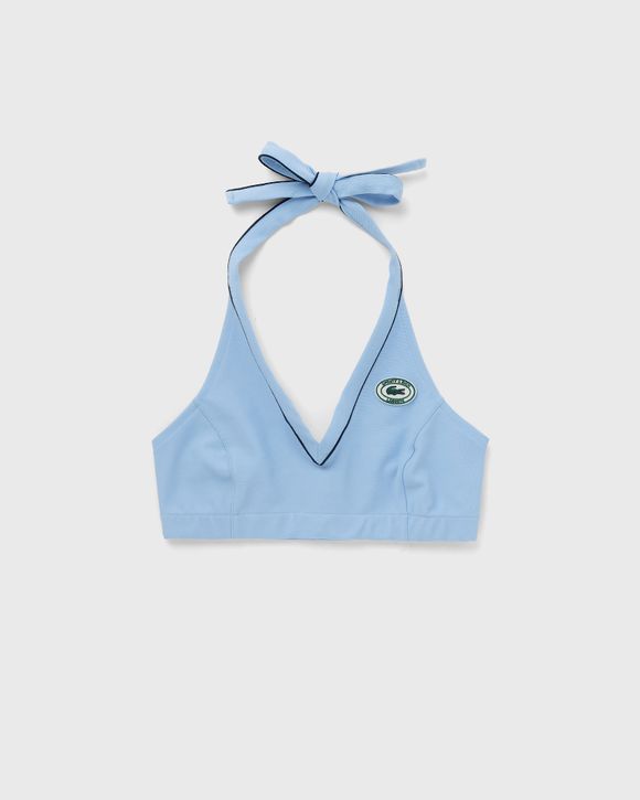 Lacoste Halter Cropped Top