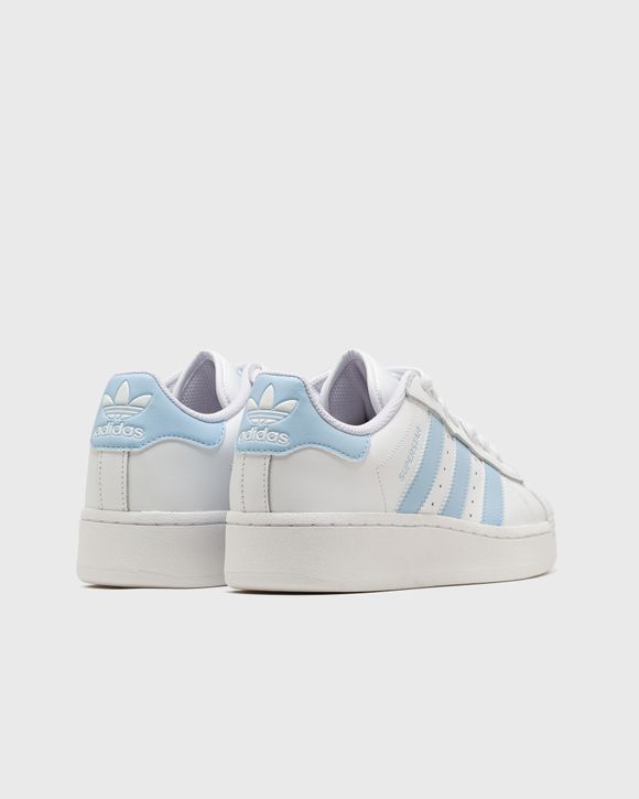 adidas Originals Superstar XLG White/Blue/White Men's 12, Women's 13 Medium