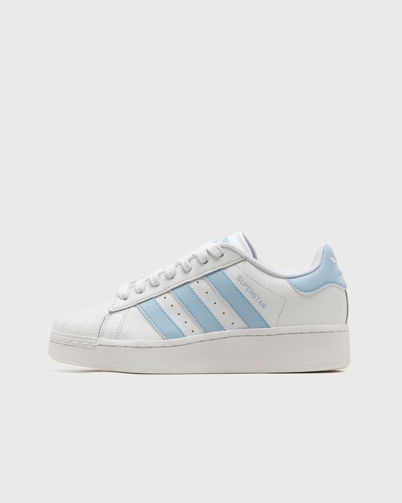 adidas Originals Superstar XLG White/Blue/White Men's 12, Women's 13 Medium