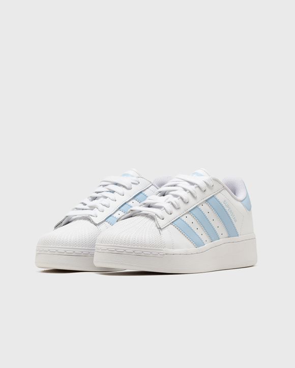 adidas Originals Superstar XLG White/Blue/White Men's 12, Women's 13 Medium