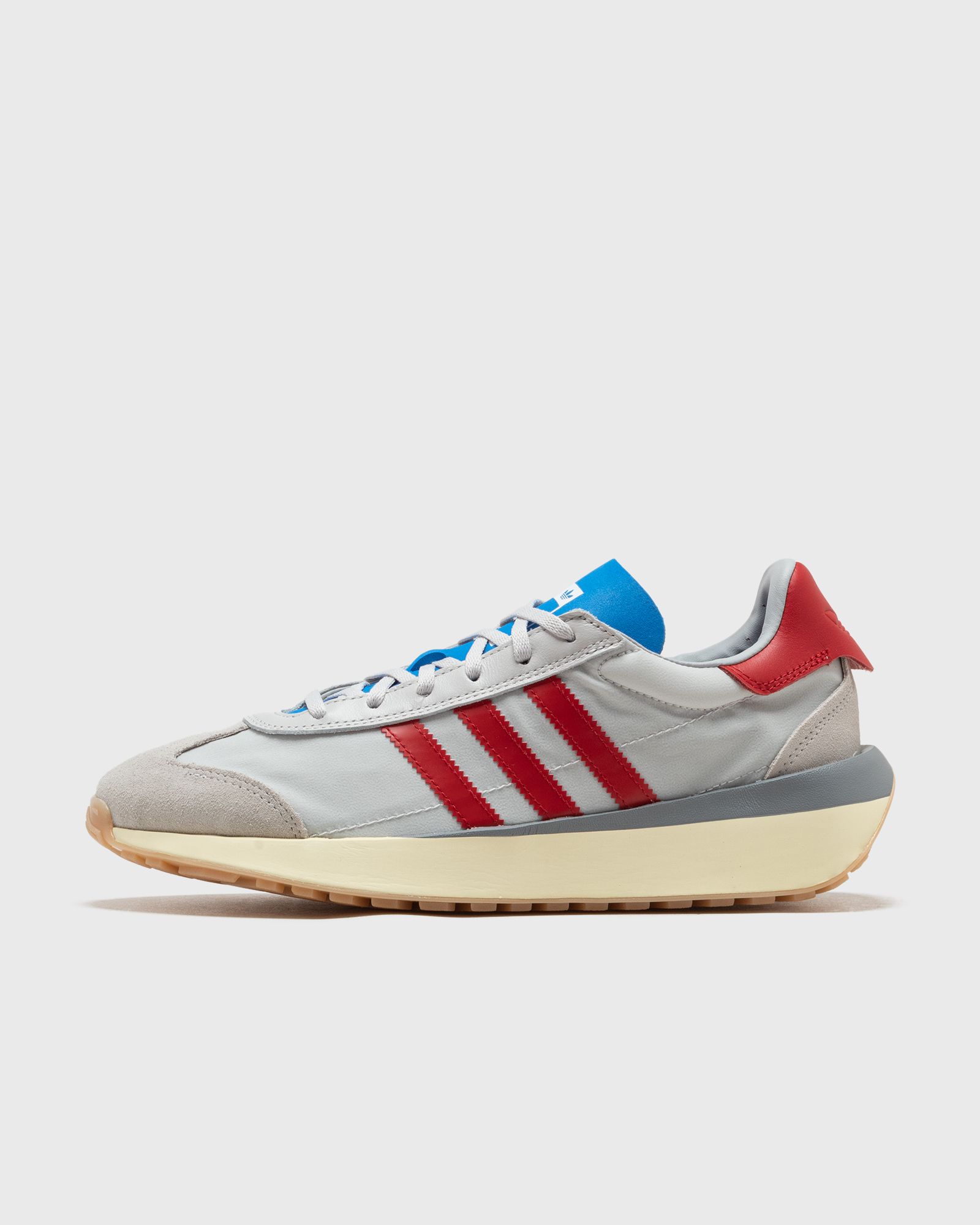 Adidas - country xlg men lowtop grey|red in größe:42