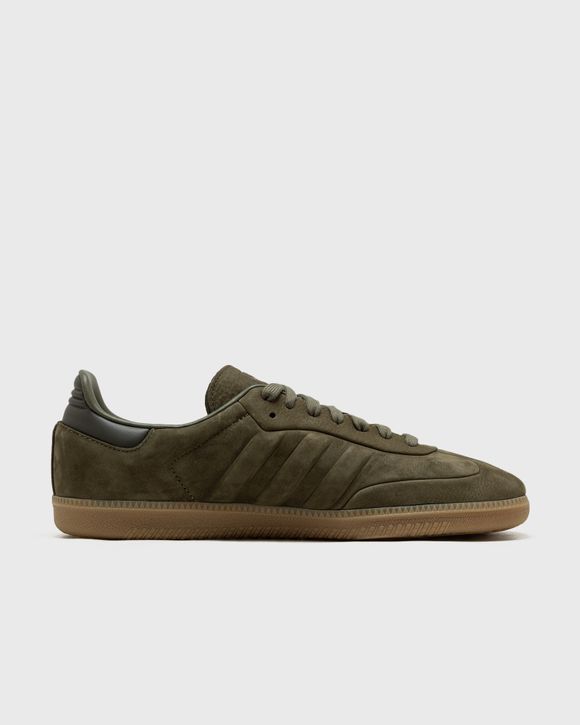 Adidas samba 2025 green suede