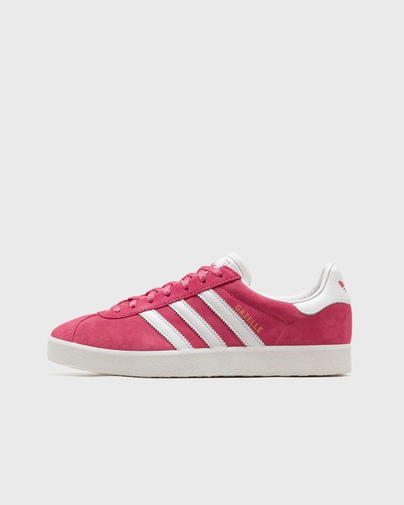 ★adidas★ Gazelle 85 Red IG0455 Adidas Men's Gazelle 85 Sneakers in Scarlet/White/Gold adidas