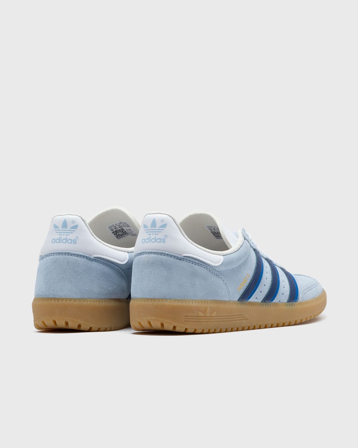 ★adidas★ Hand 20 Grey Blue IG6190 Adidas Hand 2 Suede Shoes 'Grey One/Blue' - IG6190