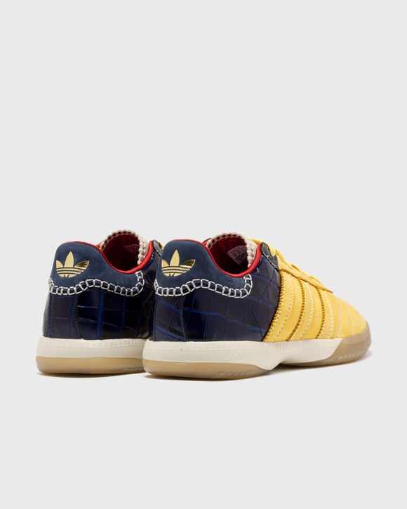 Adidas x Wales Bonner MN SAMBA SUEDE Blue Yellow BSTN Store