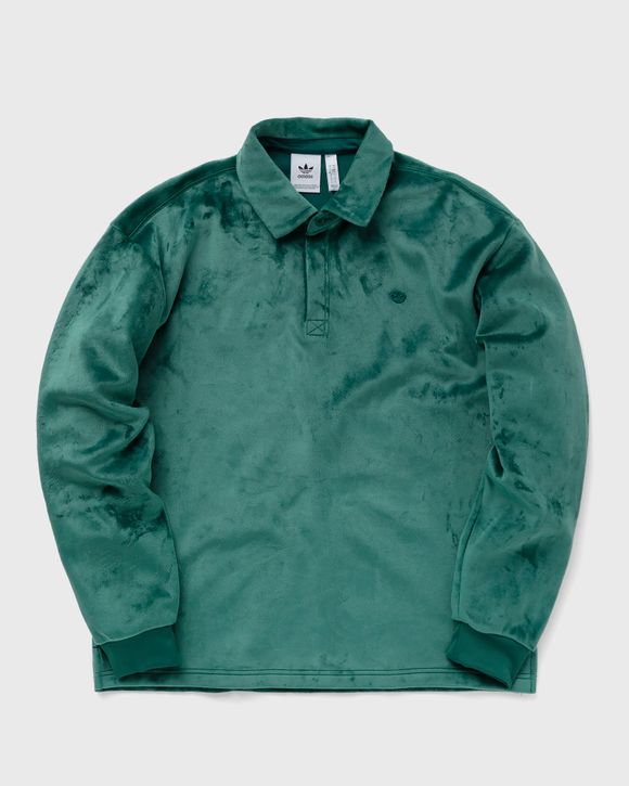 PREMIUM ESSENTIALS+ VELOUR LS POLO