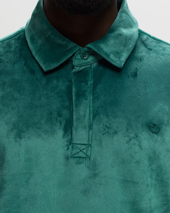 PREMIUM ESSENTIALS+ VELOUR LS POLO