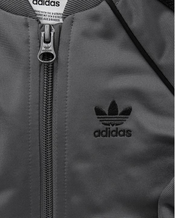 Grey adidas tracksuit best sale