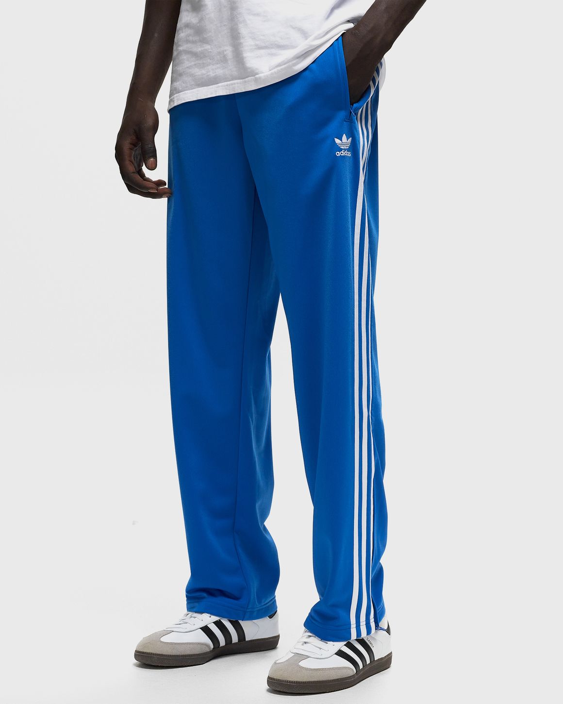 Adidas blue firebird track pants new arrivals